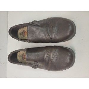 Earth Spirit Women's Shoes Gelron Brown Casual Loafers Comfort Slip On sz 8.5